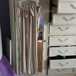 Striped summer pants